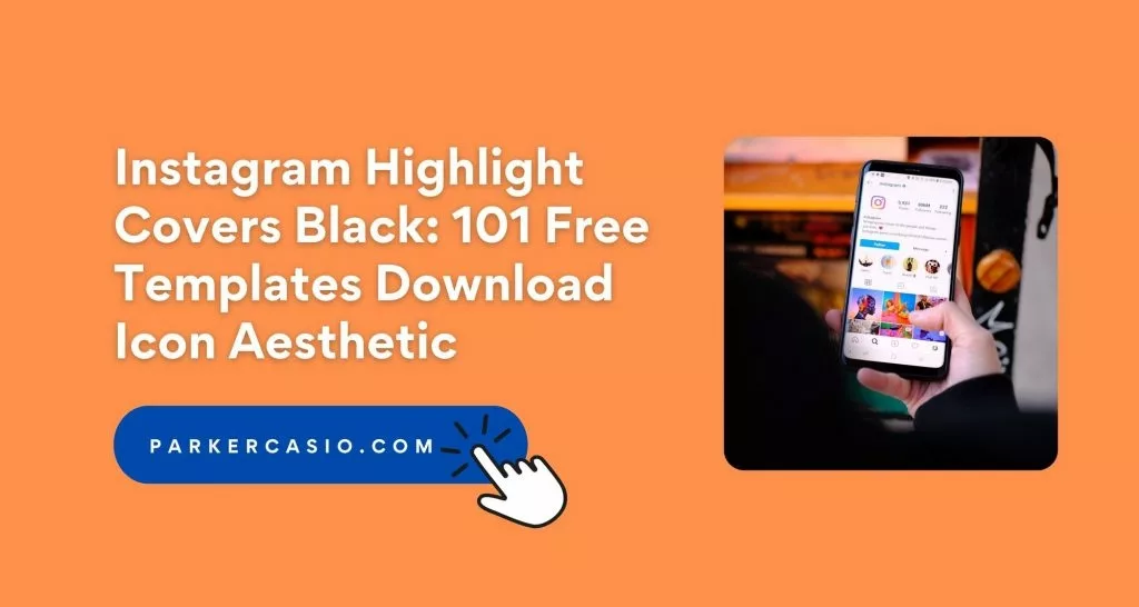 Instagram Highlight Covers Black: 101 Free Download Icons Aesthetic